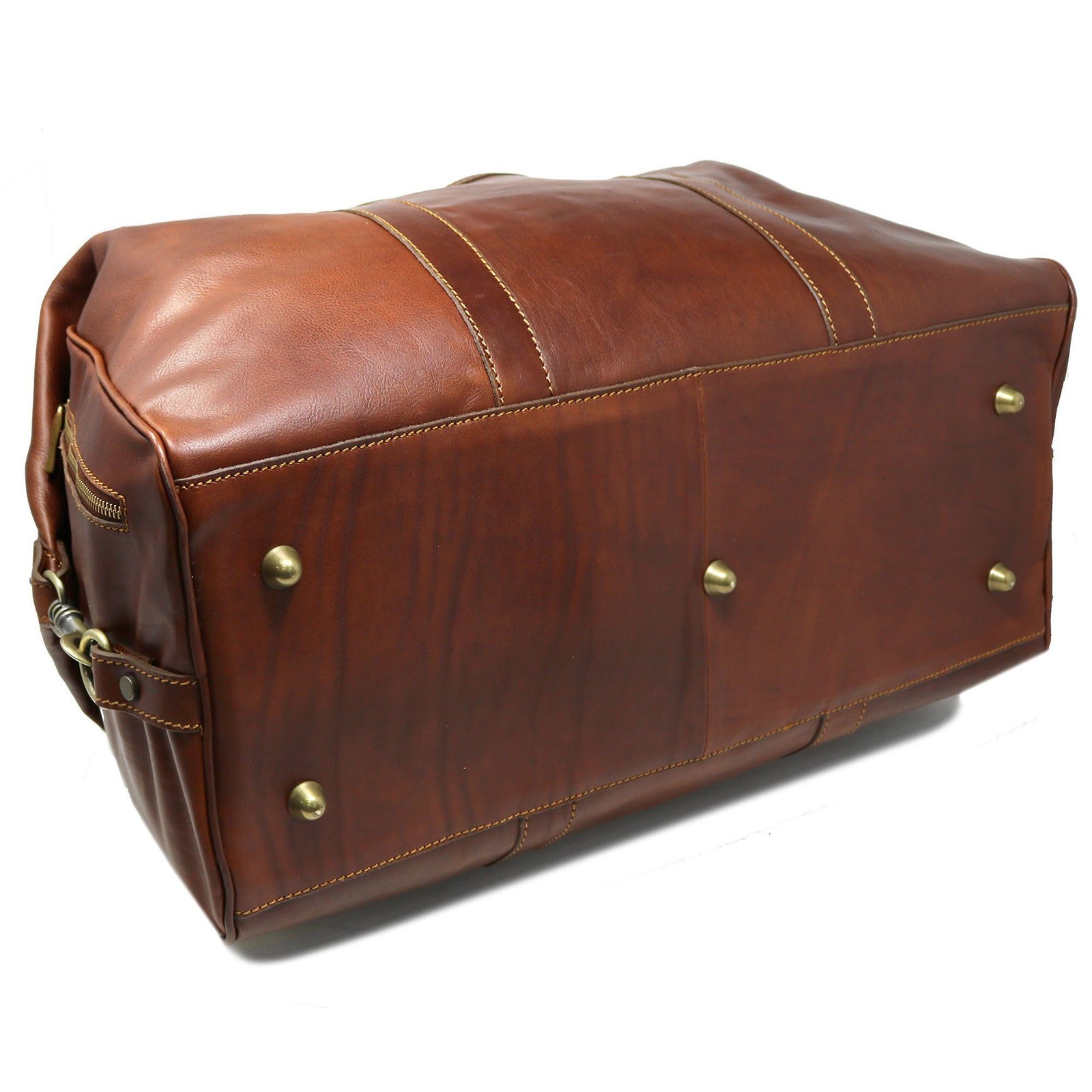 premium travel leather bag