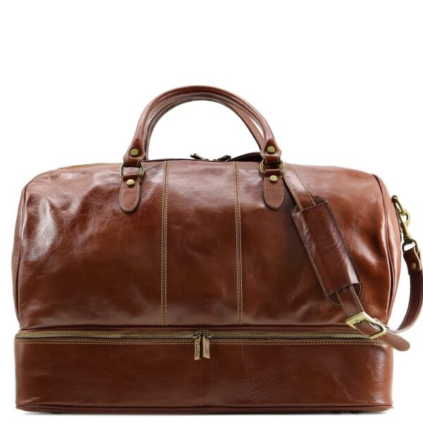Venezia Traveler leather bag