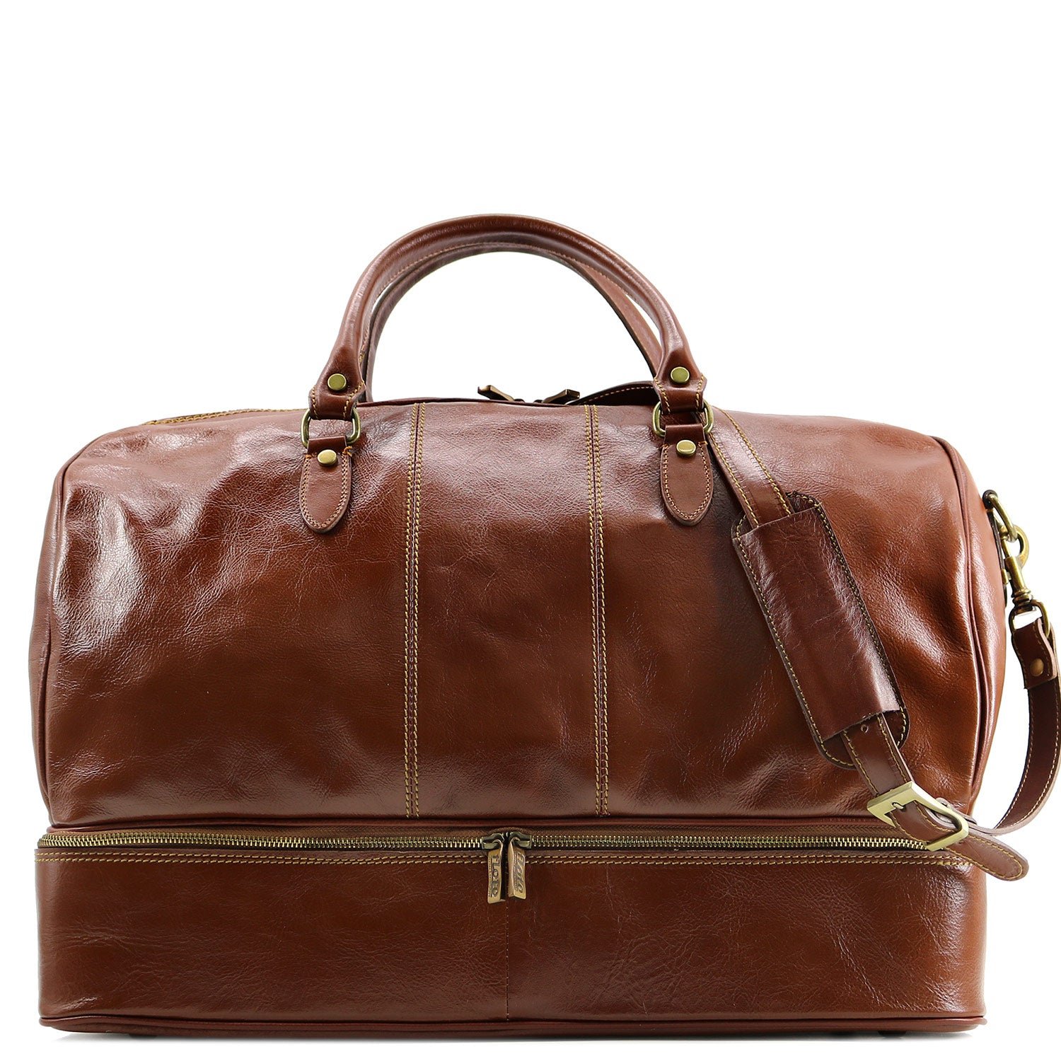 Venezia Traveler leather bag