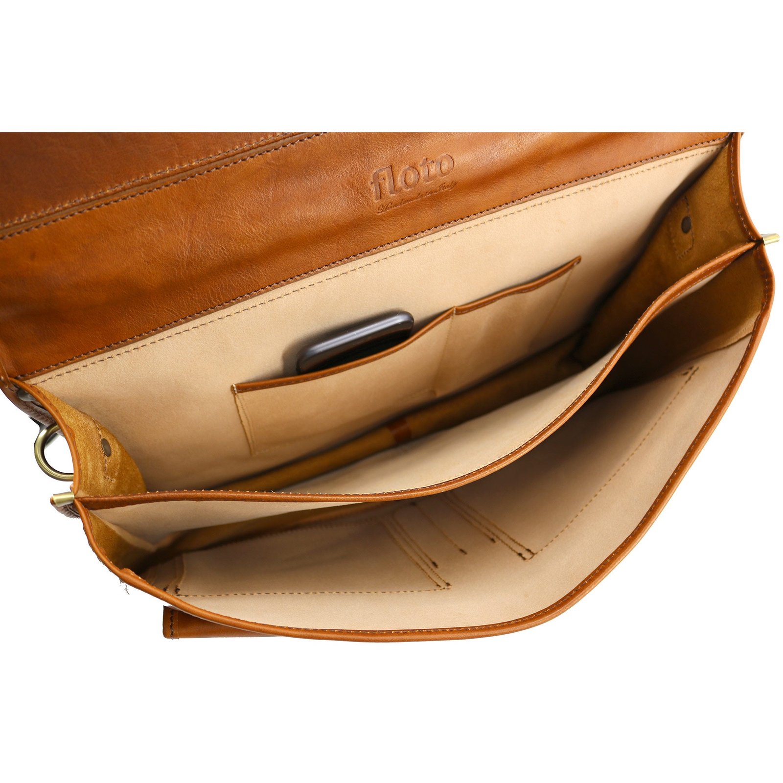 Leather Bag Piazza Messenger