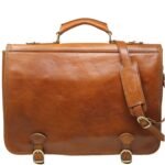 Piazza Messenger leather bag