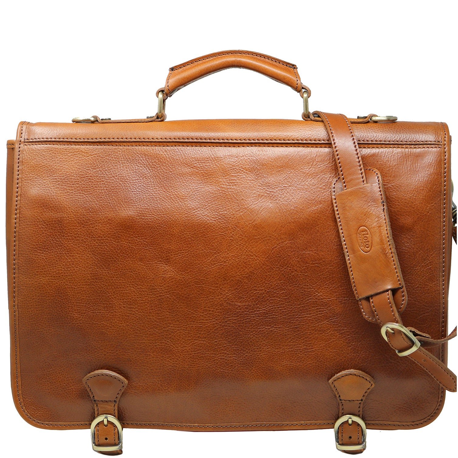 Piazza Messenger leather bag