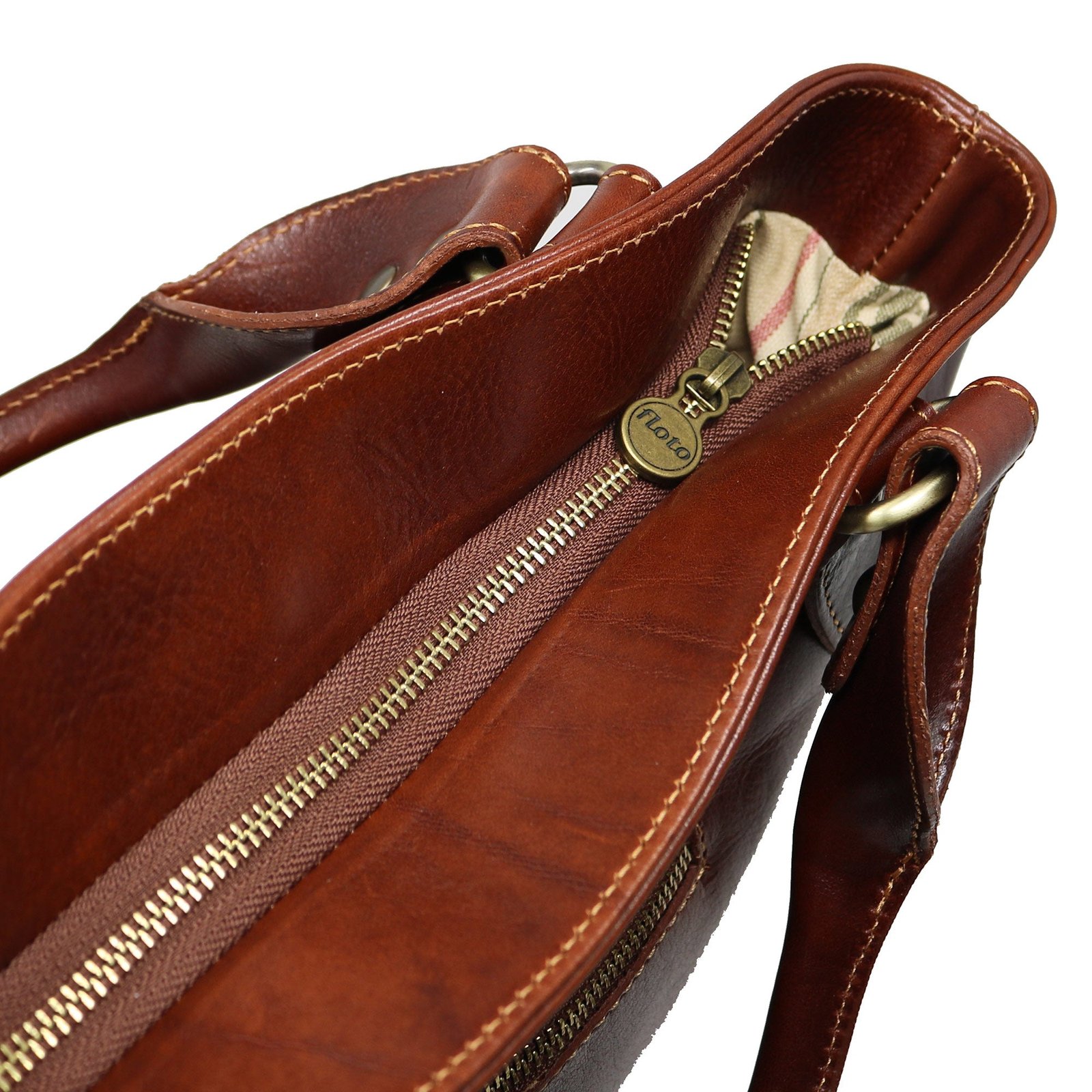 taormina handbag leather