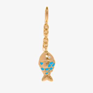 Blue Fish charm by Leather Bag & Co