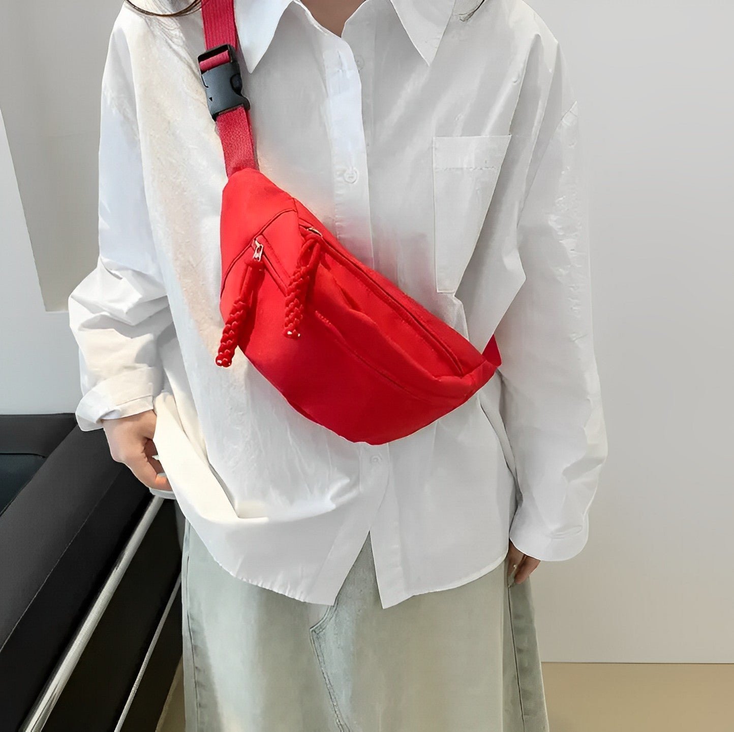 Travel-friendly crossbody