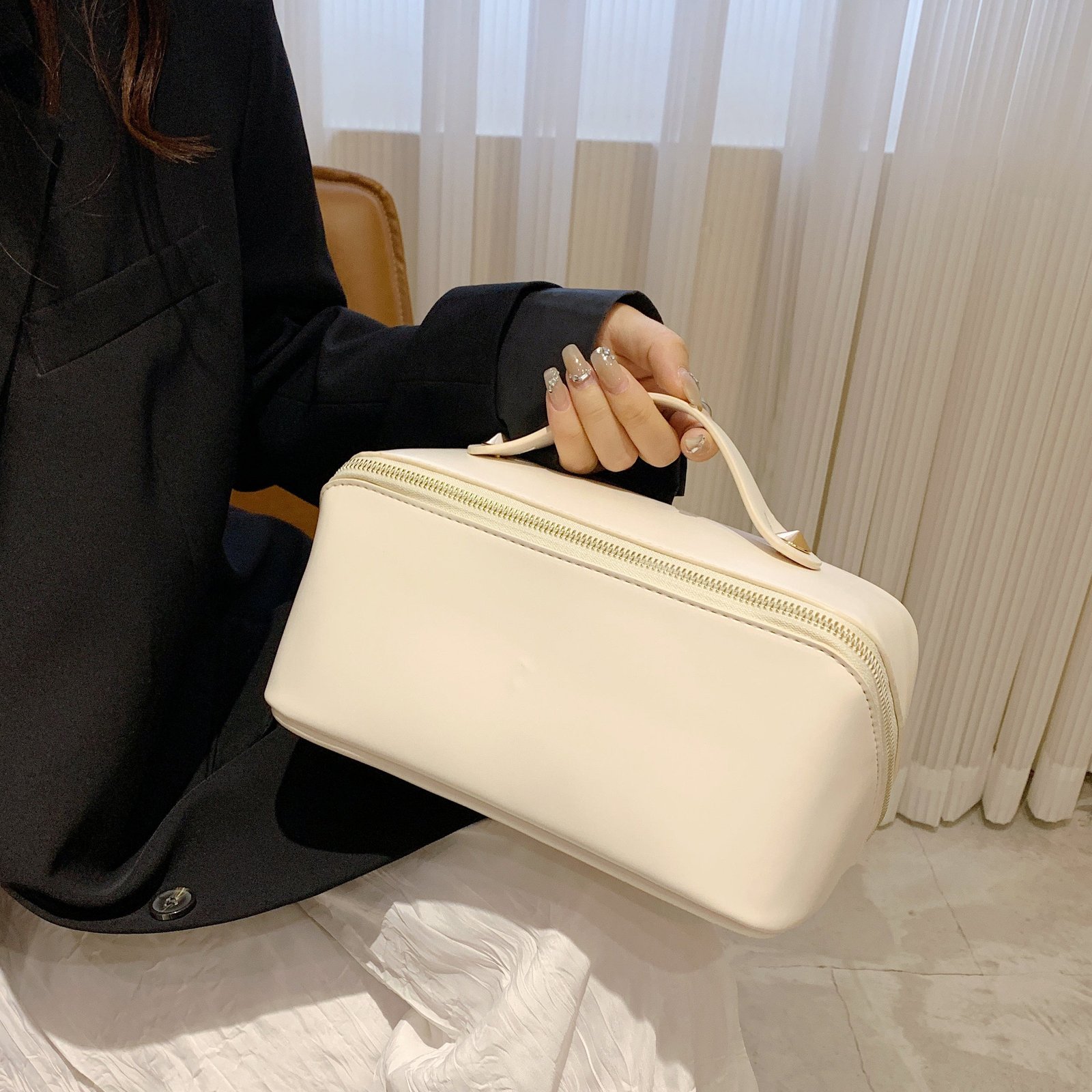 sleek vegan makeup bag