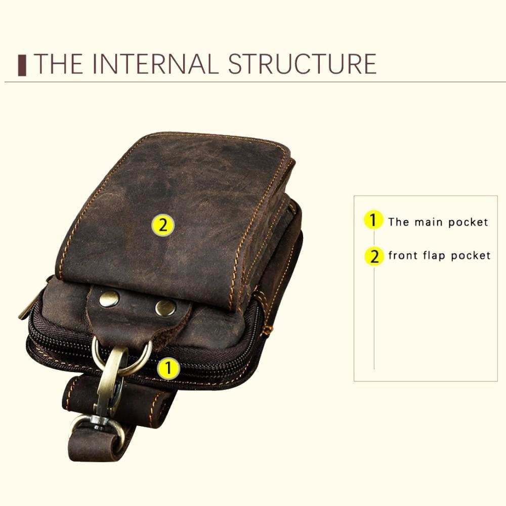 brass hardware pouch bag