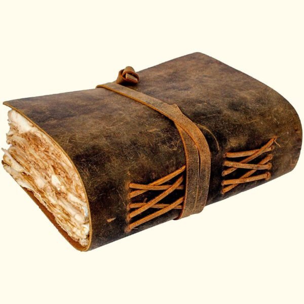 Deleware handmade leather diary cover