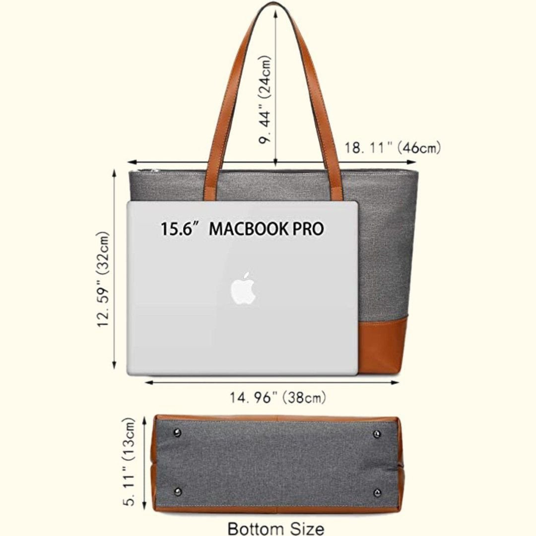 Elegant leather tote for women