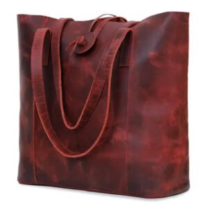 SEINNA LEATHER TOTE BAG
