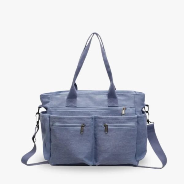Kanna Two-Tone Canvas bag