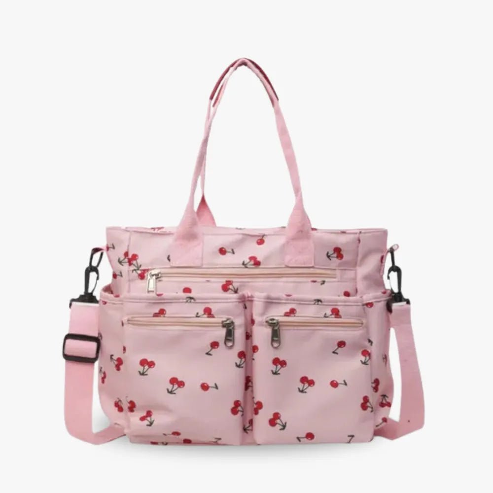 canvas and cherry bag