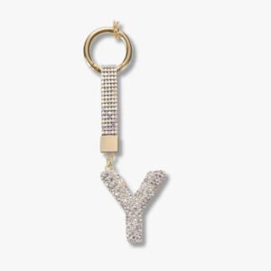 starry initials charm