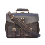 Wing Briefcase Vintage Leather