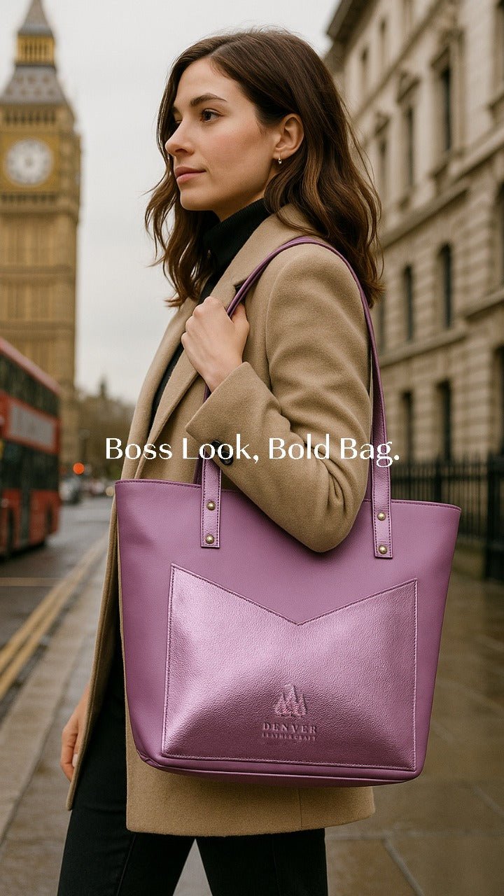 Elegant Lilac Tote Bag