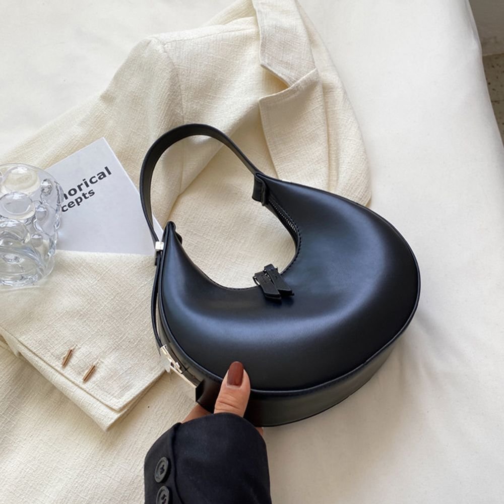 Leather shoulder bag Mona