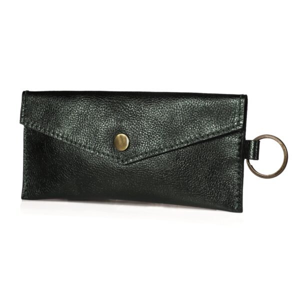luxe leather coin purse