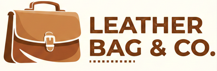 Logo Leather Bag & Co