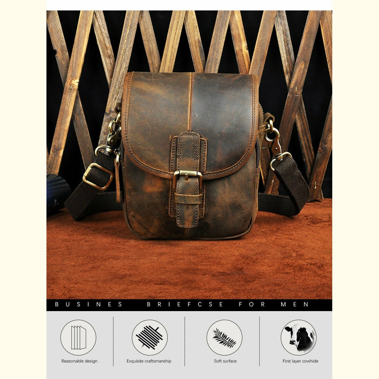 Leather Bag & Co pouch