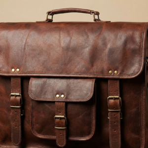 men’s leather laptop briefcase