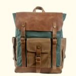 Seattle Heritage Canvas Leather Backpack