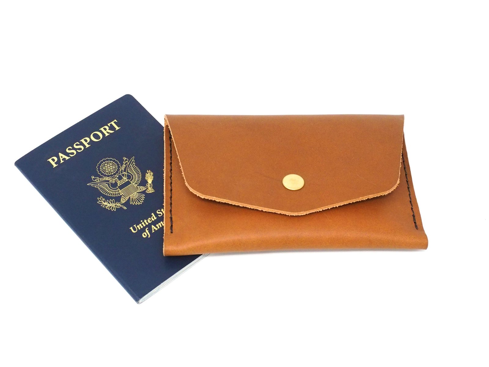 tobacco leather wallet