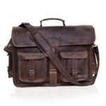 PILOT LEATHER MESSENGER BAG