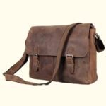 crazy horse cow leather bag