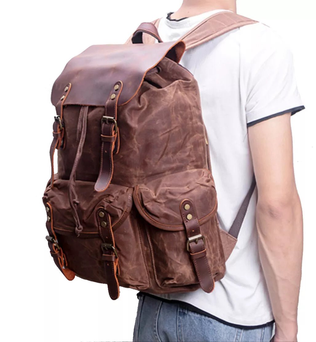Leather Bag & Co daily use backpack