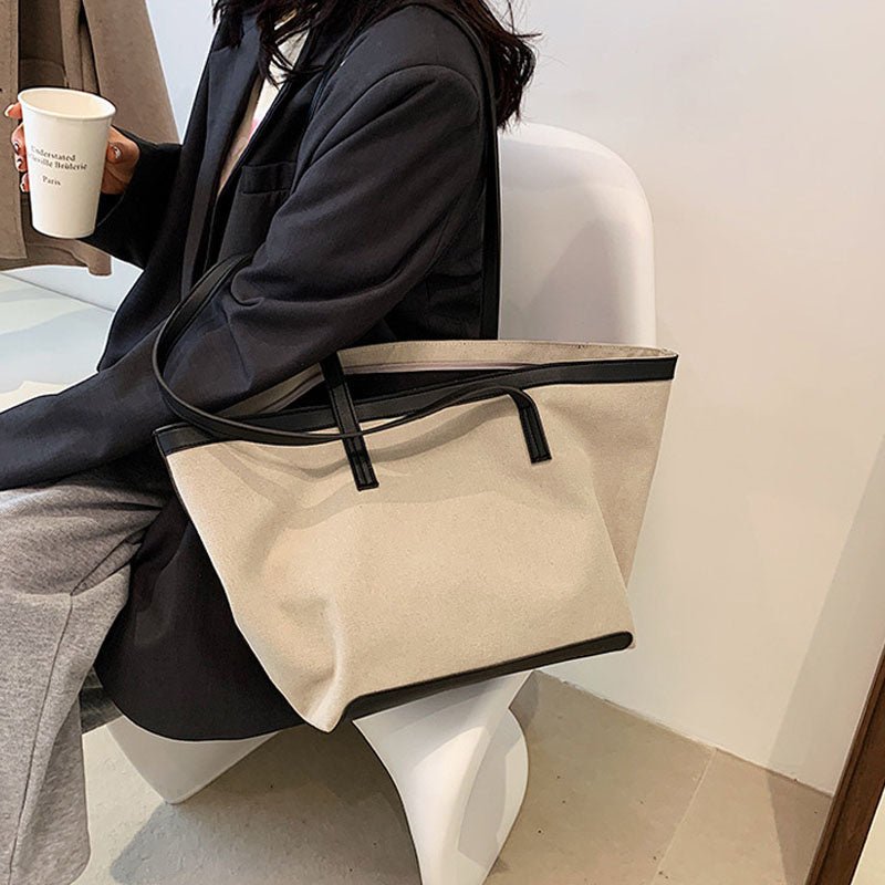 Leather Bag & Co vegan leather tote