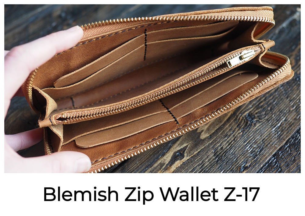 Refined rustic wallet